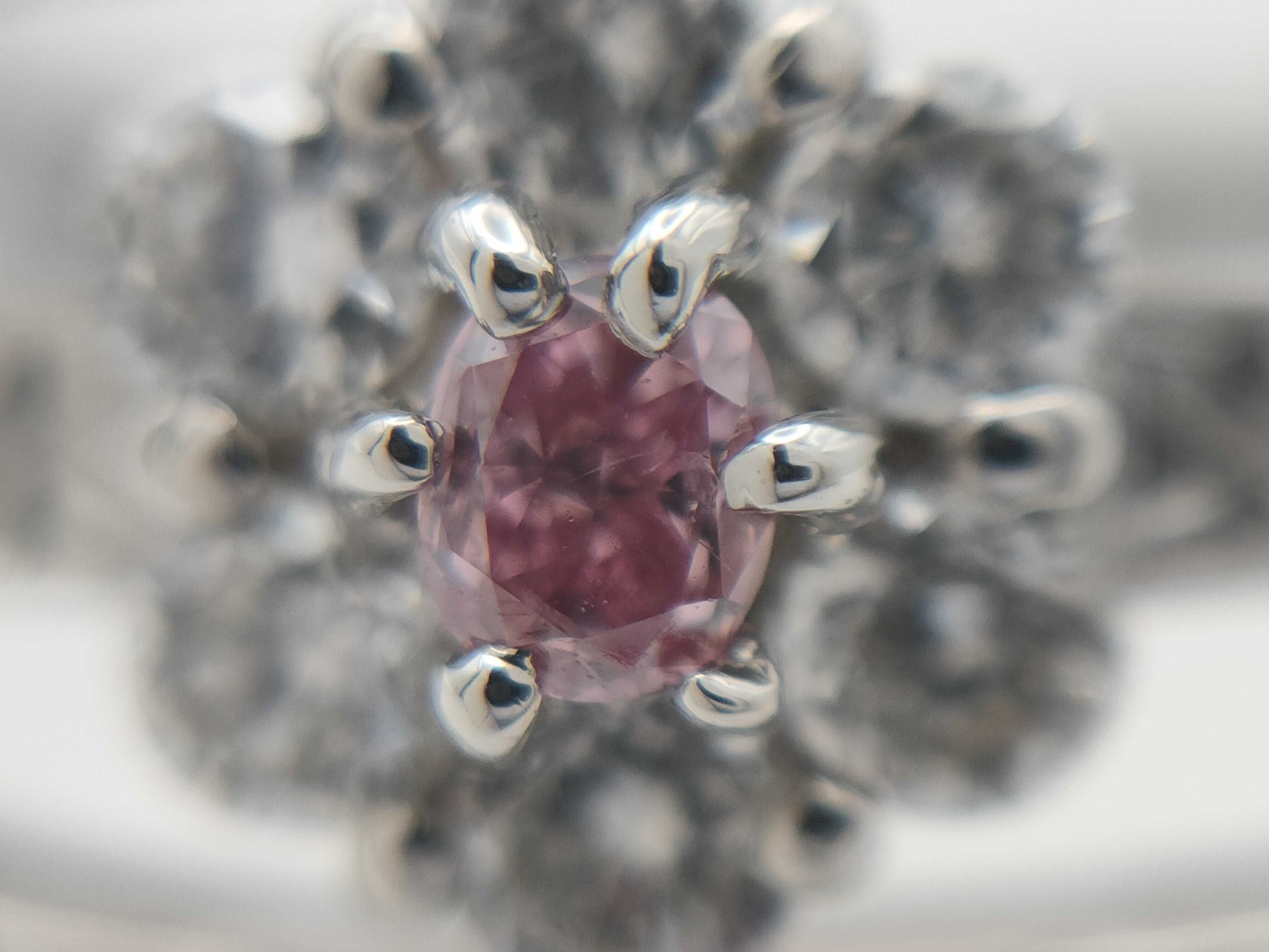 PD0.065ct FD0.50ct PT900 7.7g Ring 