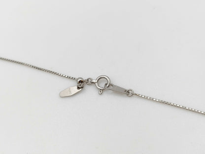 D1.15ct FD0.21ct PT900/850 3.9g Necklace 