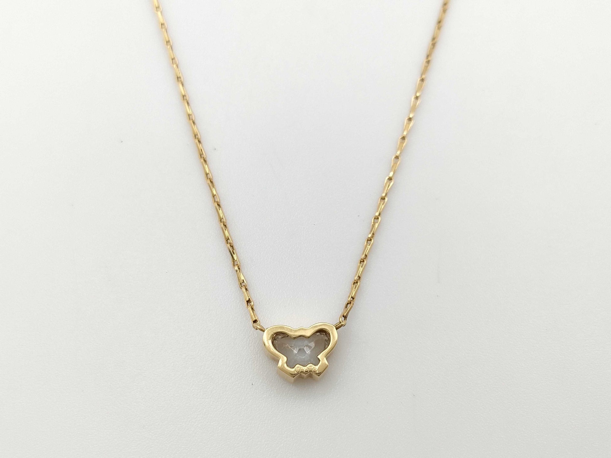 D0.68ct K18 2.9g Necklace 