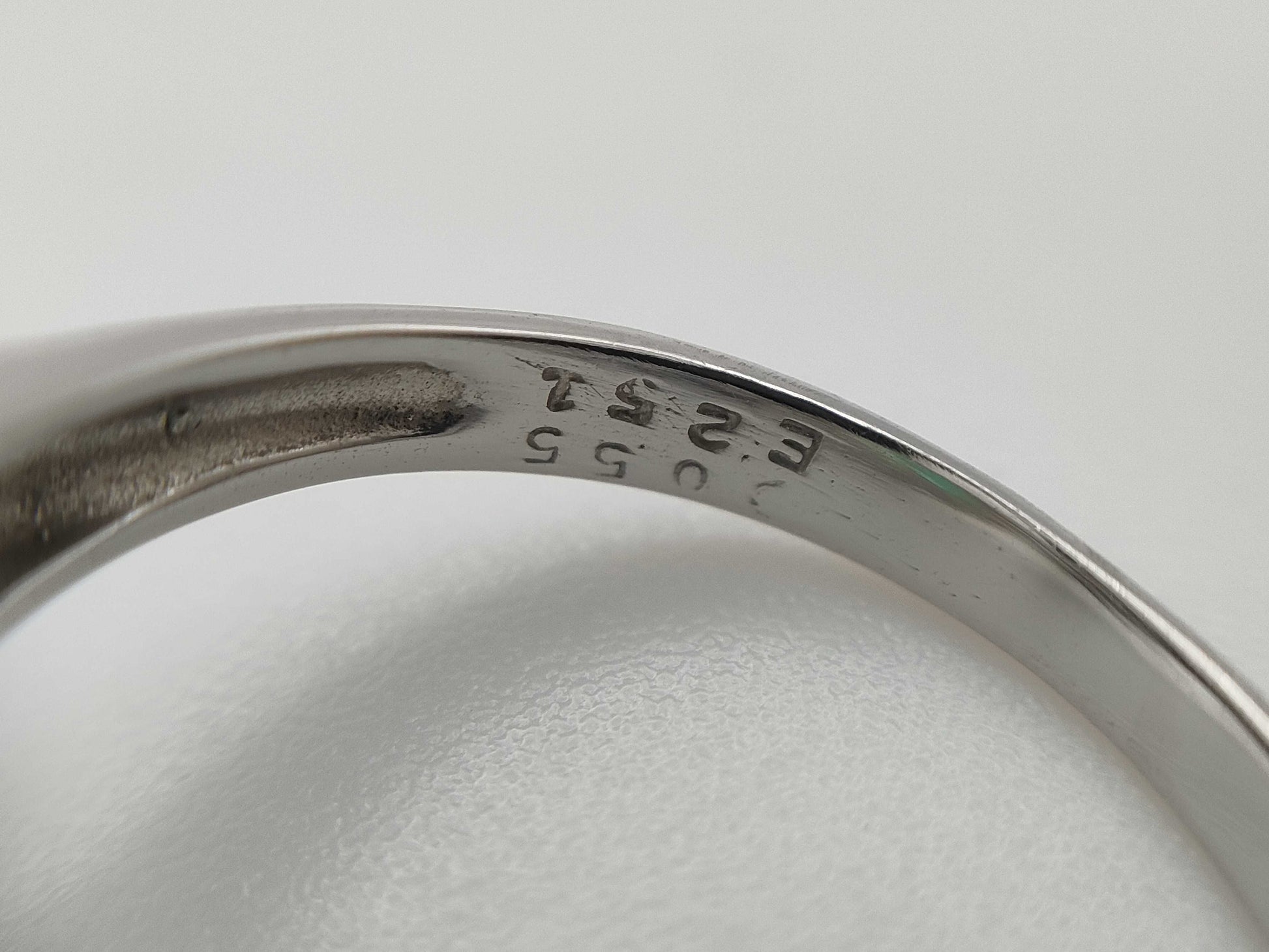 E2.51ct D0.55ct PT900 5.1g Ring 