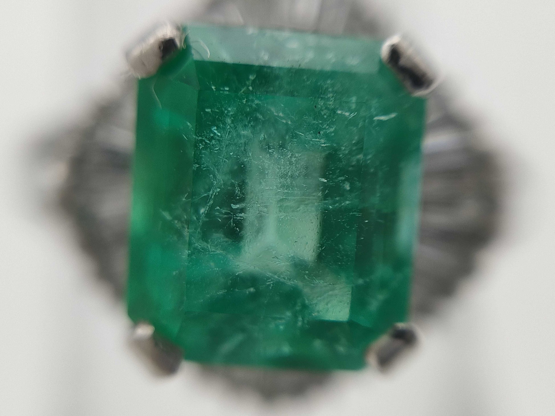 E2.51ct D0.55ct PT900 5.1g Ring 