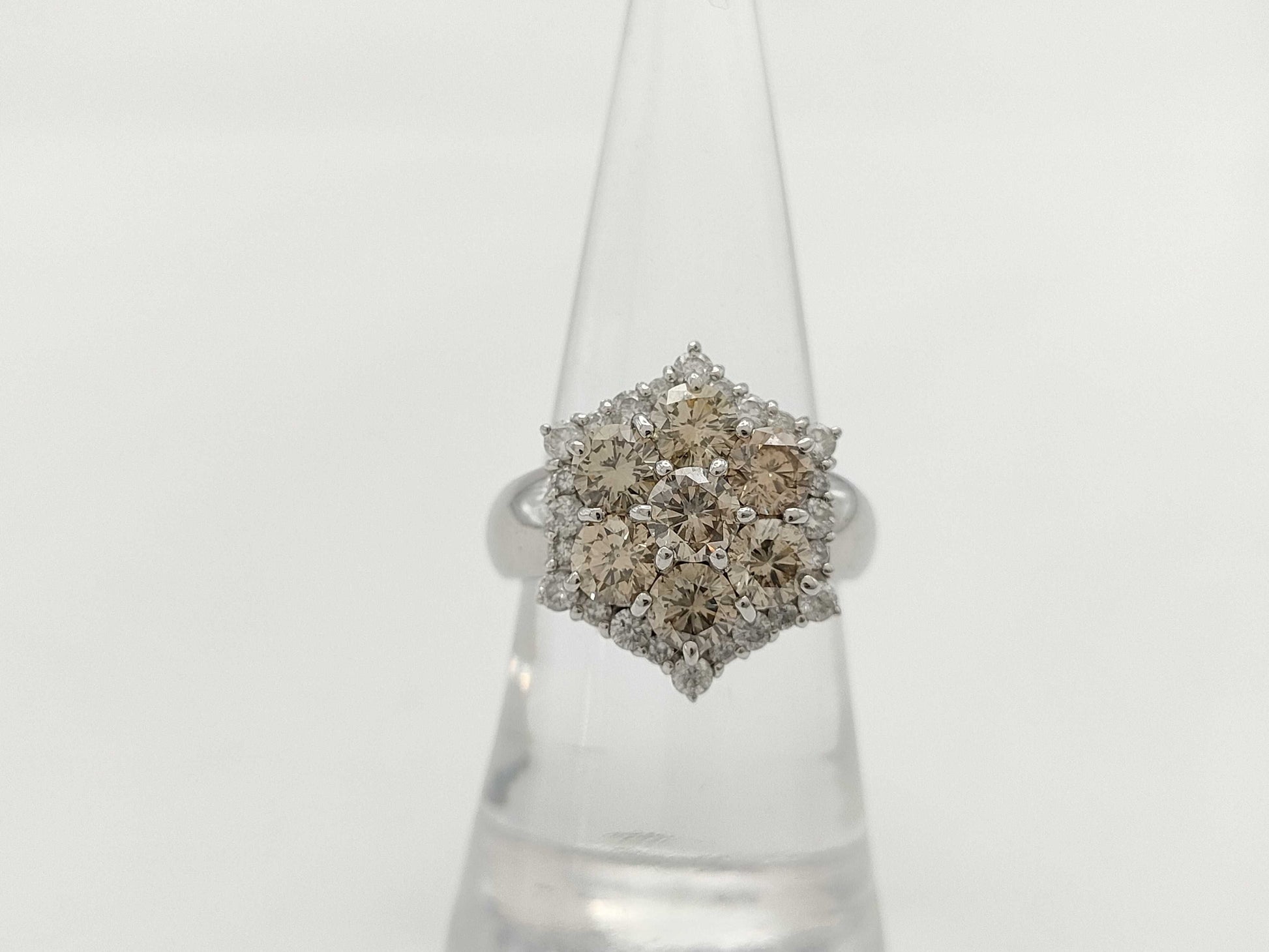 D2.50ct K14WG 6.5g Ring 