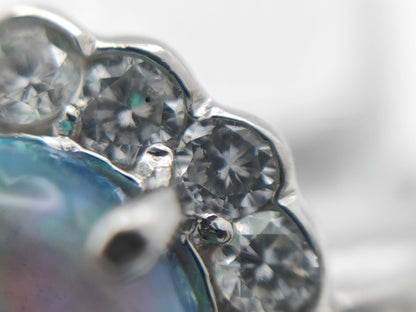 OP3.17ct D0.85ct PT900 8.1g Ring 