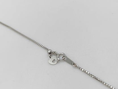 D1.60ct K18WG 5.9g Necklace 