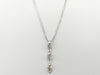 D1.60ct K18WG 5.9g Necklace 