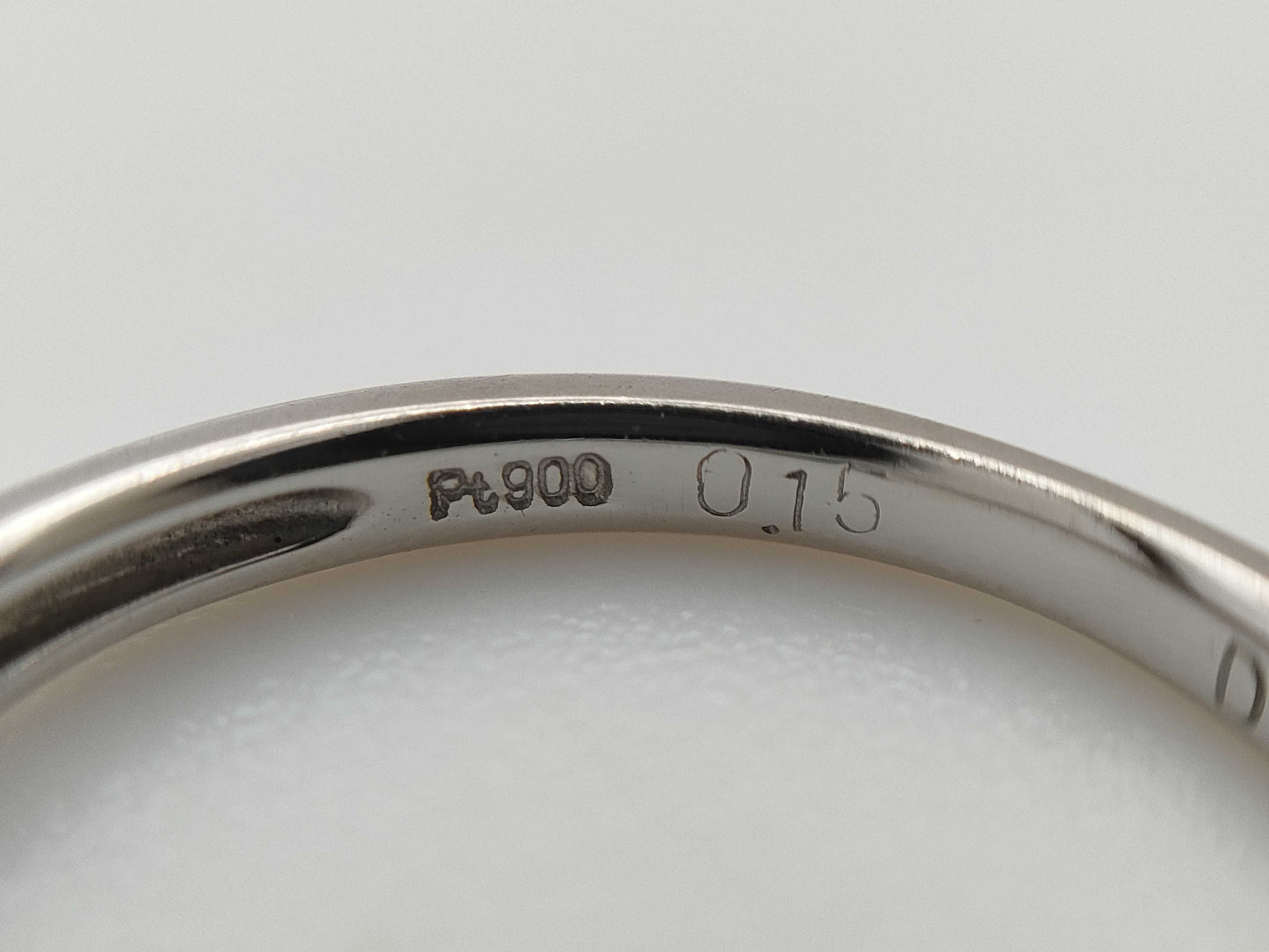 AX0.15ct D0.15ct PT900 2.3g Ring 