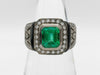 E2.80ct Colored Stone D0.40ct 750 14.7g Ring 