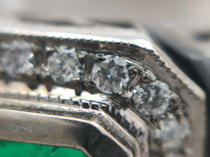 E2.80ct Colored Stone D0.40ct 750 14.7g Ring 