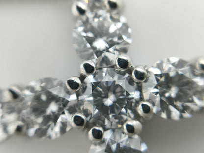 D2.016ct PT900/850 5.0g Necklace 