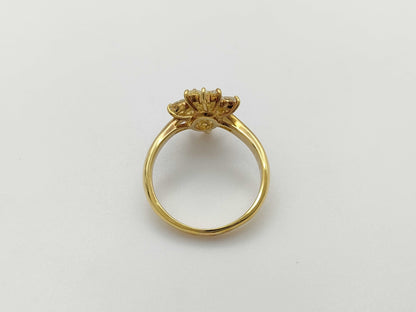 D1.03ct K18 4.4g Ring 