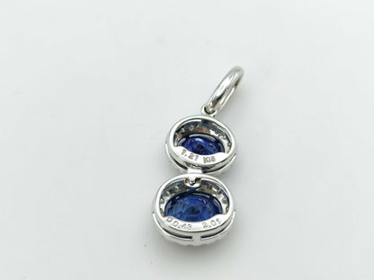 S2.01/1.21ct D0.43ct K18 2.8g Pendant Top 