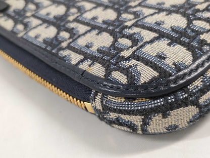Dior Trotter Shoulder Bag with Pouch, Box and Chain