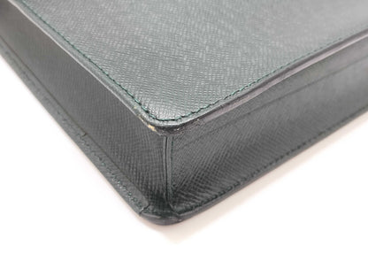 LOUIS VUITTON Epi LV Business Bag Green Epi Business Bag