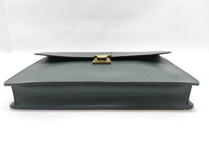 LOUIS VUITTON Epi LV Business Bag Green Epi Business Bag