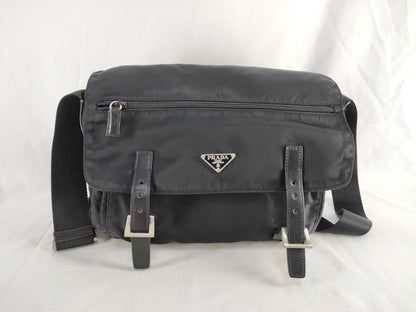 PRADA PRADA Shoulder Bag Nylon Black Shoulder Bag