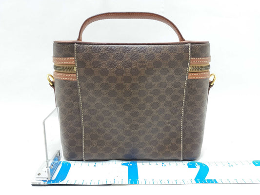 CELINE CELINE Vanity Macadam Brown Vanity Bag
