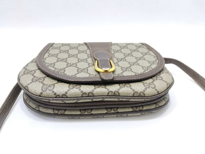 GUCCI GG Supreme GUCCI Shoulder Bag Brown GG Pattern Shoulder Bag