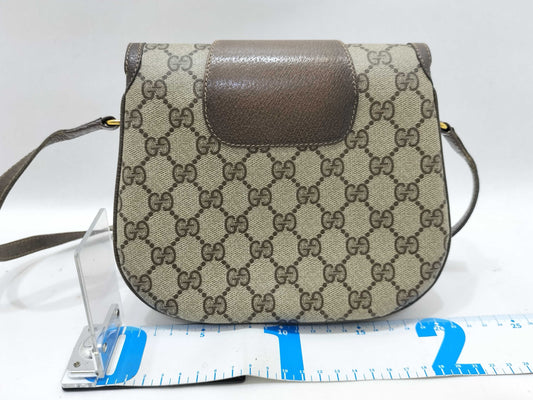 GUCCI GG Supreme GUCCI Shoulder Bag Brown GG Pattern Shoulder Bag