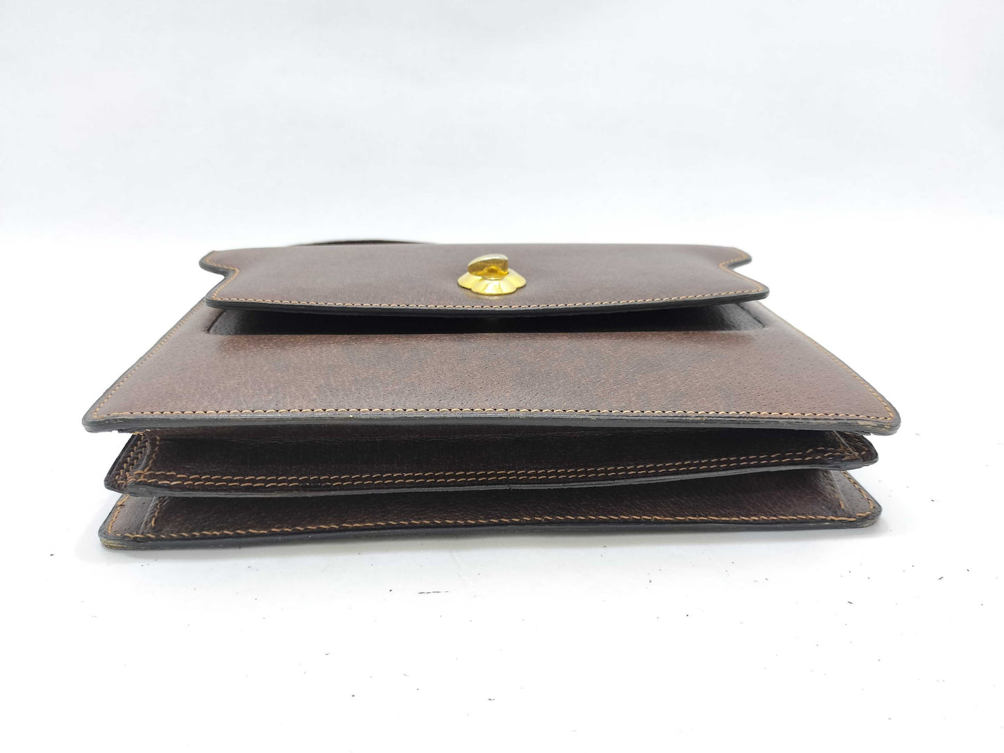 GUCCI GUCCI Bag Brown Leather Handbag