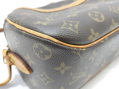 LOUIS VUITTON Monogram Louis Vuitton Shoulder Bag Monogram Brown Shoulder Bag