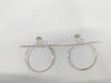 HERMES Loop MM Silver Hoop Earrings 25S009387 Earrings