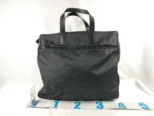 PRADA Nylon PRADA Nylon Saffiano 2WAY Business Bag Black W38cm Business Bag