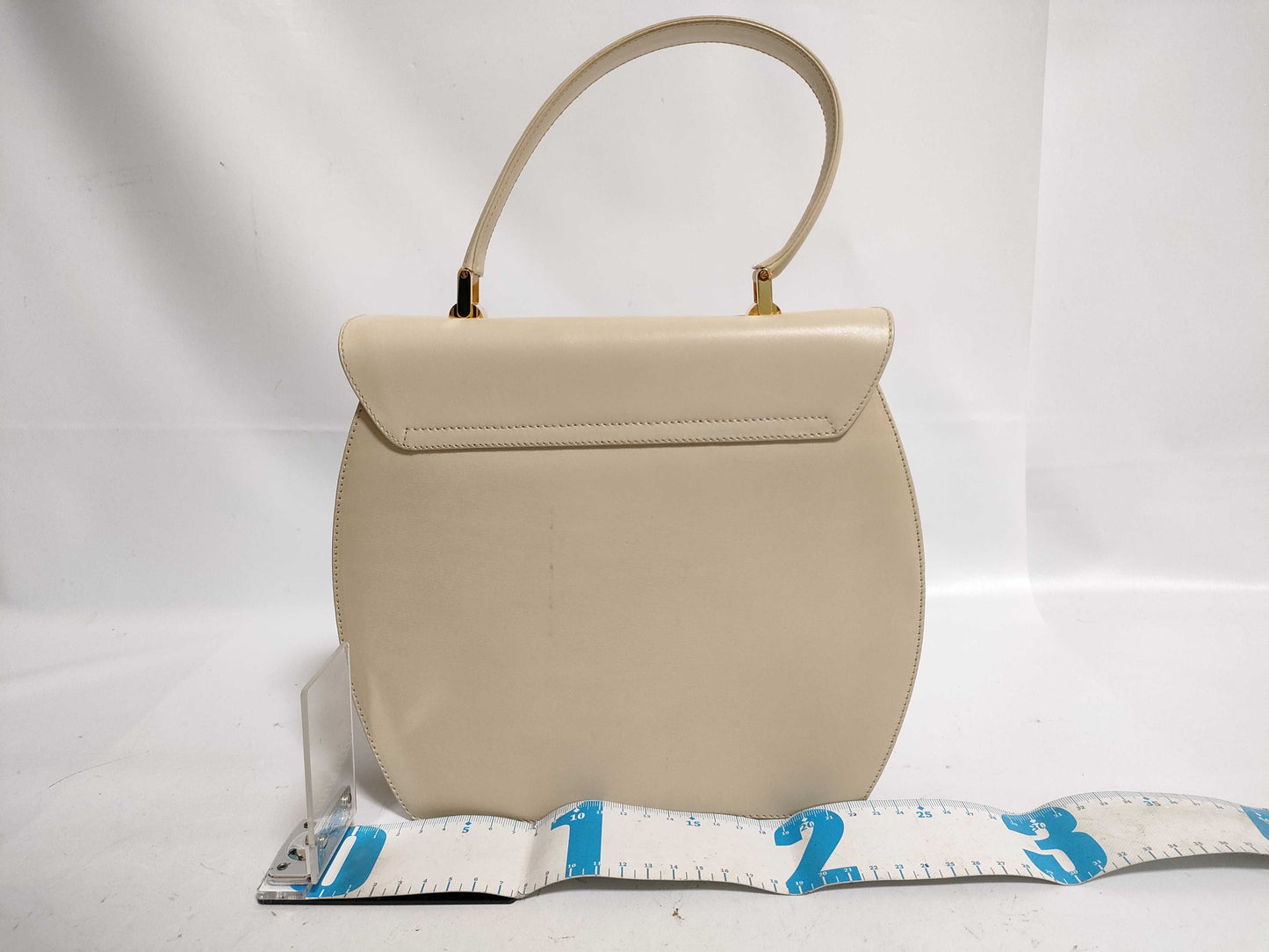 Tiffany & Co. TIFFANY T Handbag Beige/Gold W25cm Handbag