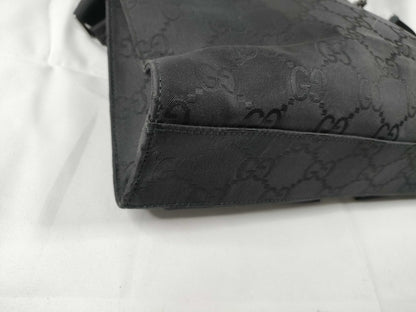 GUCCI GUCCI GG Nylon Shoulder Bag Black W32cm Shoulder Bag