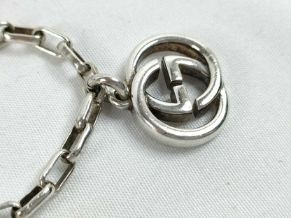 GUCCI GUCCI Interlocking G Bracelet 925 13.3g Bracelet Bangle