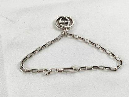GUCCI GUCCI Interlocking G Bracelet 925 13.3g Bracelet Bangle