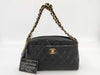 CHANEL Minimato Lambskin Black Shoulder Bag