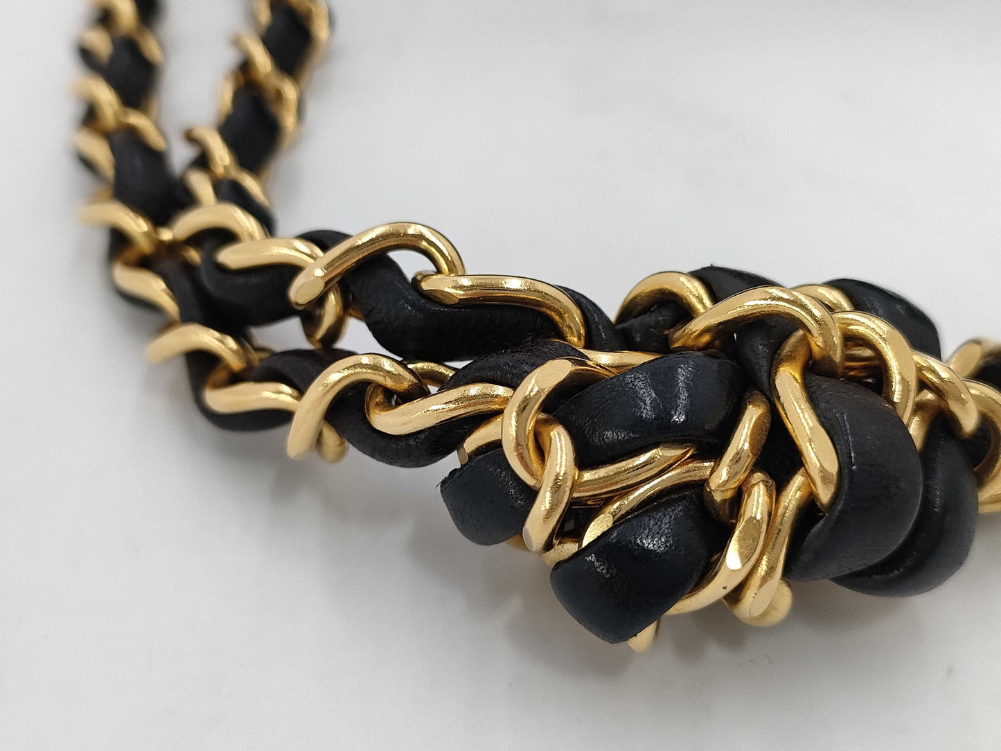 CHANEL Minimato Lambskin Black Shoulder Bag