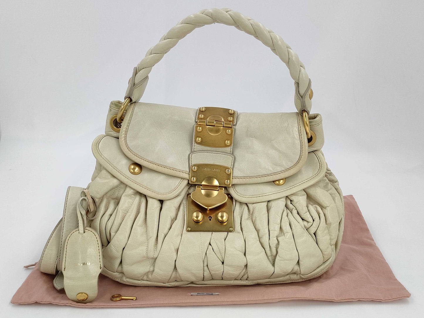 Miu Miu Miu Miu Matelasse 2-Way Shoulder Bag/Handbag