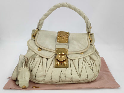 Miu Miu Miu Miu Matelasse 2-Way Shoulder Bag/Handbag