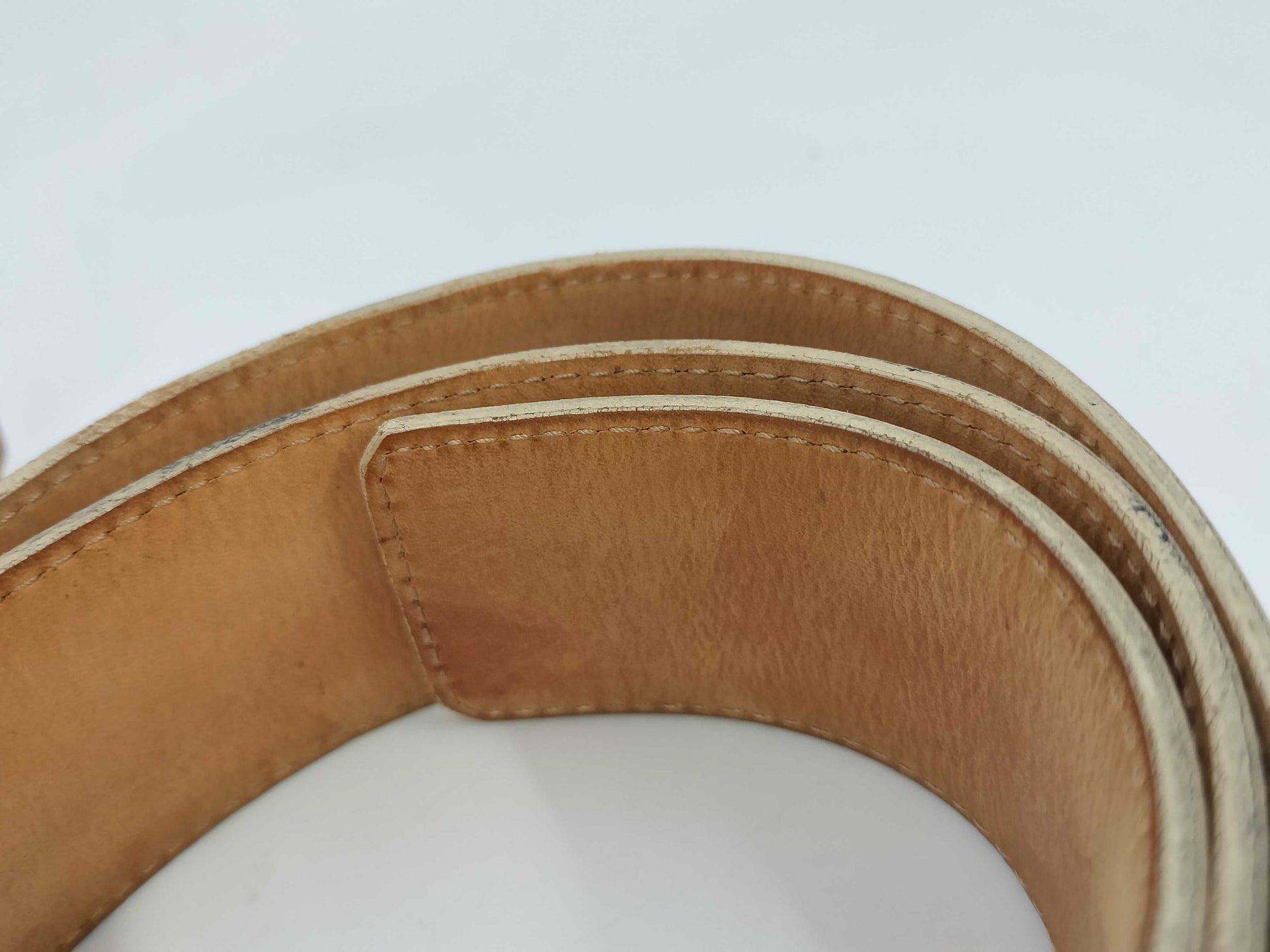 LOUIS VUITTON LOUIS VUITTON Monogram Ceinture Initial LV Belt