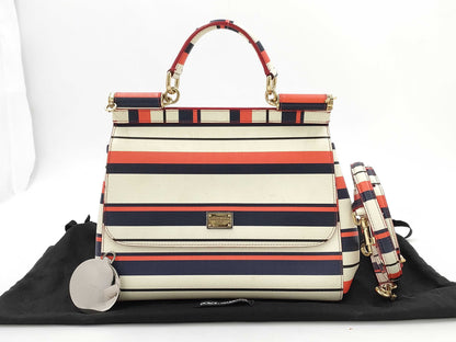 DOLCE&GABBANA DOLCE&GABBANA Sicily 2-Way Handbag
