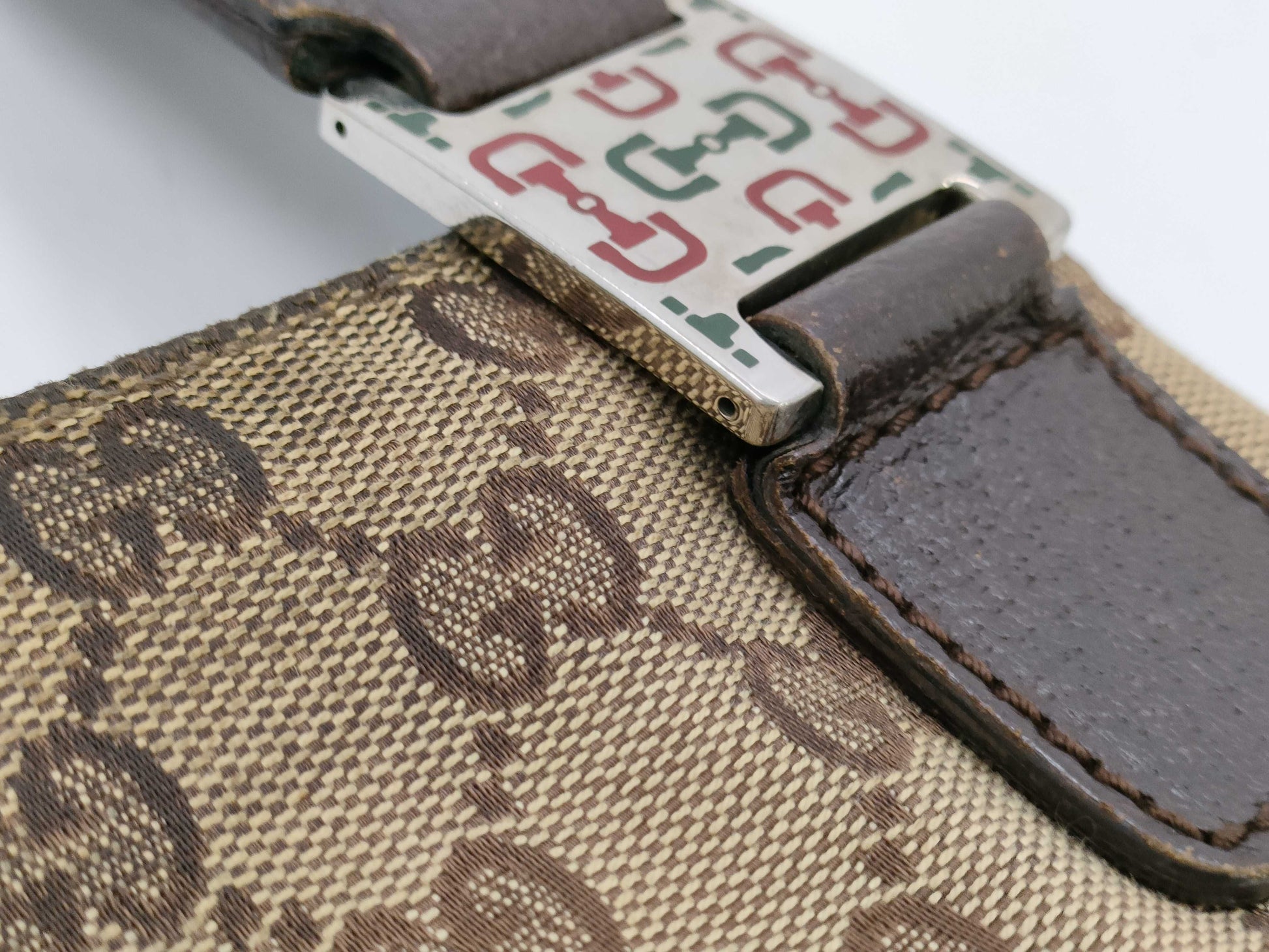 GUCCI Gucci GG Canvas Shoulder Bag