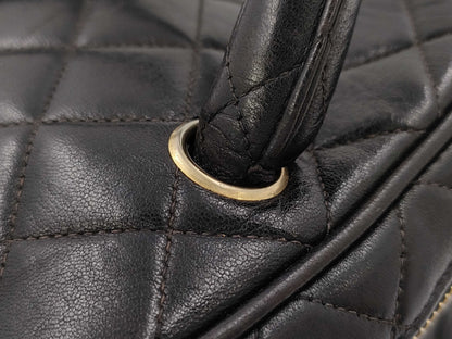 CHANEL CHANEL Matelasse Vanity Top Handle Handbag