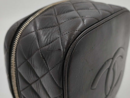 CHANEL CHANEL Matelasse Vanity Top Handle Handbag