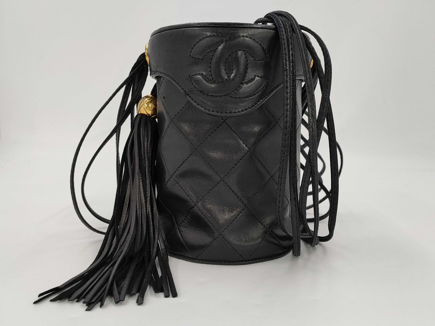CHANEL CHANEL Matelasse Cylindrical Shoulder Bag