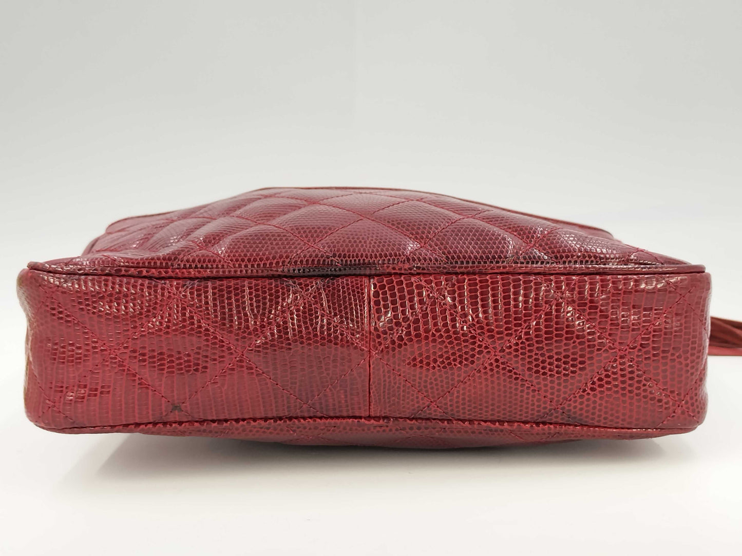 CHANEL CHANEL Lizard Matelasse Shoulder Bag