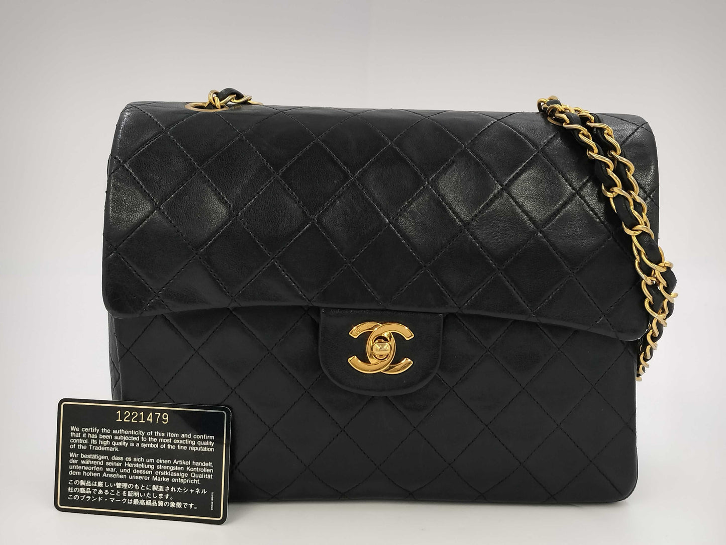 CHANEL CHANEL Matelasse Double Flap Shoulder Bag