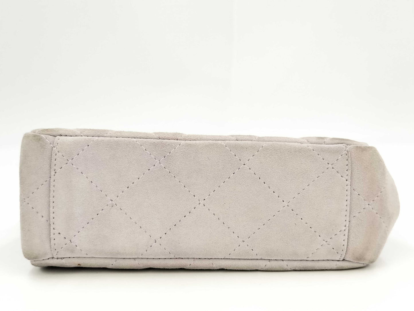 CHANEL CHANEL Suede Matelasse Handbag