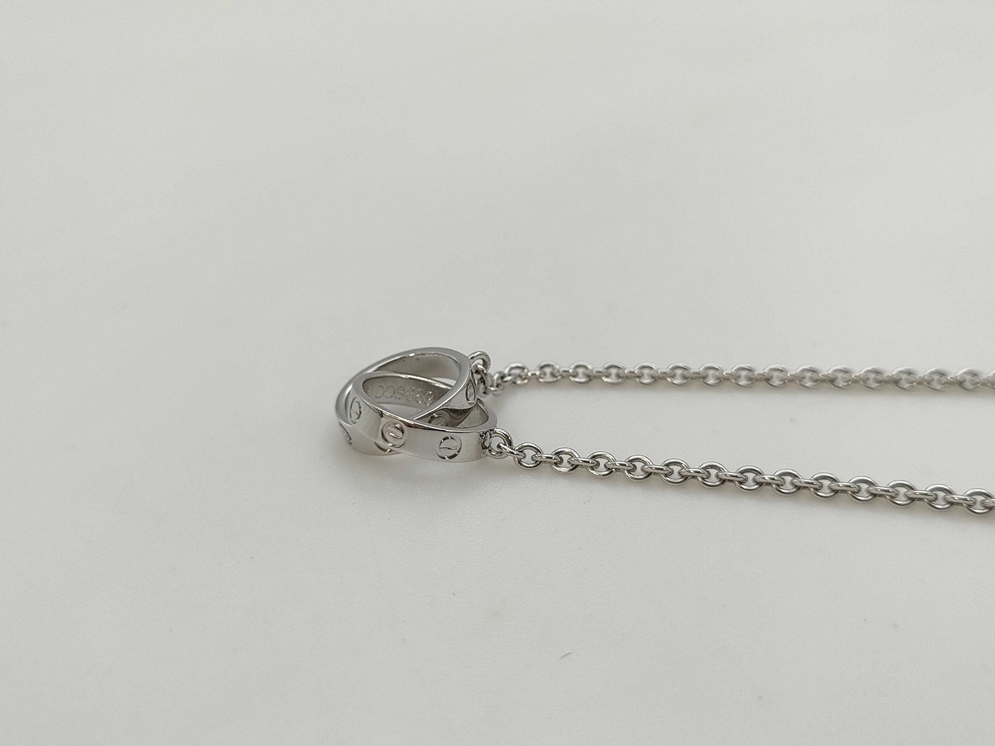 Cartier Baby Love WG 750 7.7g Necklace 