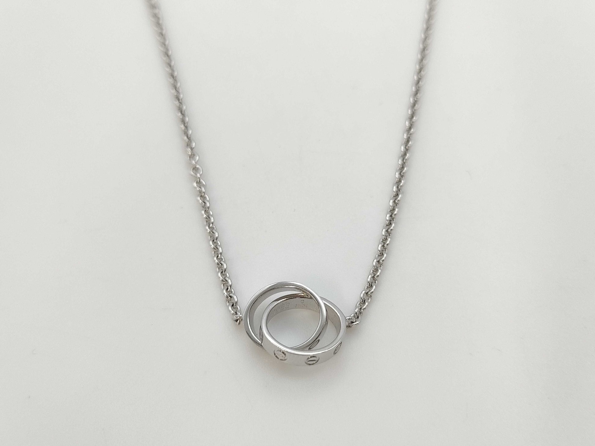 Cartier Baby Love WG 750 7.7g Necklace 