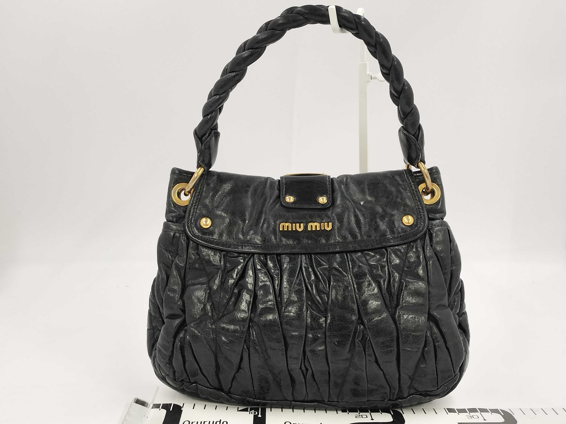 Miu Miu Miu Miu 2-Way Matelasse Shoulder Bag Handbag