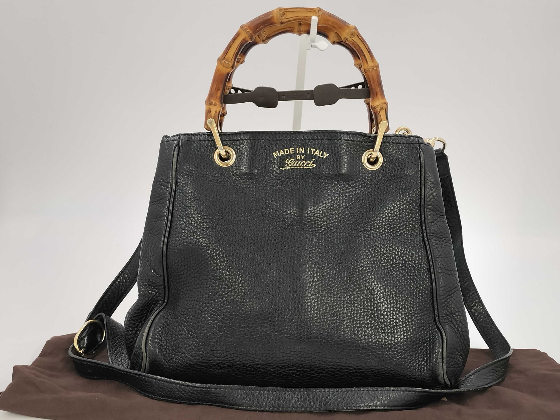 GUCCI Gucci Bamboo 2-Way Handbag