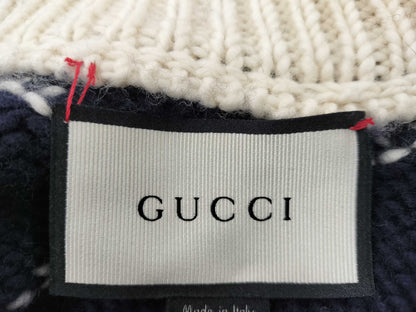 GUCCI Gucci Zip-Up Driver's Knit Men's SIZE S Top
