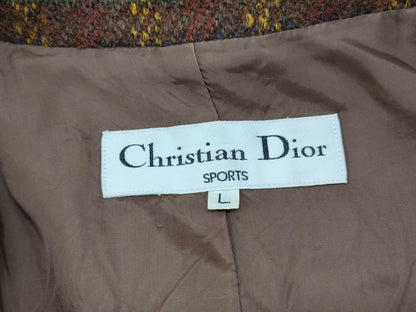 Dior Set Up Tweed Jacket Size L/Skirt Size M Jacket