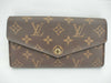 LOUIS VUITTON Monogram Monogram Portefeuille Sarah M60531 Wallet
